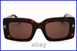TOM FORD TF1188-52E-50 Sunglasses Size 50mm 140mm 24mm havana Women NEW TOM FORD TF1188-52E-50 Sunglasses Size 50mm 140mm 24mm havana Women NEW