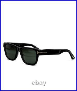 TOM FORD TF1303 Black Frame / Smoke Gray Lens 5519-145 Sunglasses New with Case