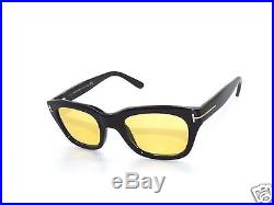 Tom Ford Tf5178 5178 Black/yellow Amber 001 Sunglasses Custom Brad Pitt