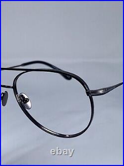 TOM FORD TF5693-B 008 Japan Dark Gunmetal Aviator Sunglasses Frame 57-17-145