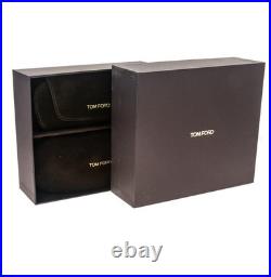 TOM FORD TF5993B 005 Black Photochromic Clip On Blue Block Optical Sunglass 5993