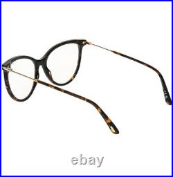 TOM FORD TF5994B 052 Brown Magnetic Clip On Blue Block Optical Sunglasses 5994