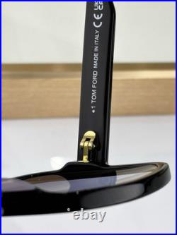 TOM FORD TF884 Black-Frame Aviator Sunglasses 60-18-140