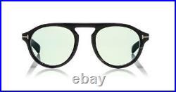 TOM FORD TOM N. 9 FT5441 62N Dark Brown Horn Sunglasses Sonnenbrille Shades 49mm