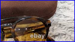 TOM FORD Tortoise Clint Sunglasses -TF537 Yellow Lens Unisex With Case & Box -23 TOM FORD Tortoise Clint Sunglasses -TF537 Yellow Lens Unisex With Case & Box -23