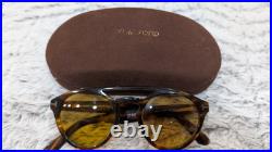TOM FORD Tortoise Clint Sunglasses -TF537 Yellow Lens Unisex With Case & Box -23 TOM FORD Tortoise Clint Sunglasses -TF537 Yellow Lens Unisex With Case & Box -23