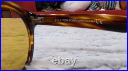 TOM FORD Tortoise Clint Sunglasses -TF537 Yellow Lens Unisex With Case & Box -23 TOM FORD Tortoise Clint Sunglasses -TF537 Yellow Lens Unisex With Case & Box -23