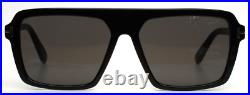TOM FORD Vincent TF1176 ECO 01A Black Mens Square Sunglasses 56-15-145 B44 TOM FORD Vincent TF1176 ECO 01A Black Mens Square Sunglasses 56-15-145 B44
