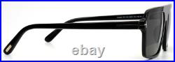TOM FORD Vincent TF1176 ECO 01A Black Mens Square Sunglasses 56-15-145 B44 TOM FORD Vincent TF1176 ECO 01A Black Mens Square Sunglasses 56-15-145 B44