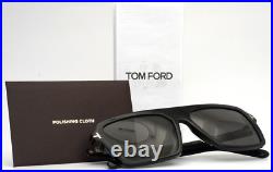 TOM FORD Vincent TF1176 ECO 01A Black Mens Square Sunglasses 56-15-145 B44 TOM FORD Vincent TF1176 ECO 01A Black Mens Square Sunglasses 56-15-145 B44