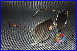 TOM FORD Warren-02 FT0867 28G Rose Gold Brown Mir Metal 63 mm Women's Sunglasses