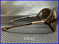 TOM FORD Whitney FT0009 692 Dark Brown Oval 64 mm Women's Sunglasses