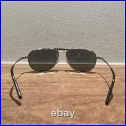 TOM FORD William TF Sunglasses 59mm Black Frame with Case and Cloth Used Japan