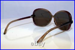 TOM FORD Womens Designer Sunglasses Brown Square Ingna TF 163 71F 24579