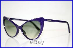TOM FORD Womens Designer Sunglasses Violet Cat Eye ANASTASIA TF303 90B 7313