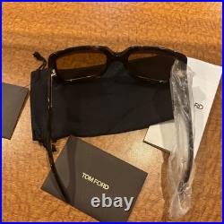 Tom Ford 1194 52E Aurora Sunglasses Brown Frame Brown Lens Flawless Authentic