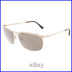 Tom Ford 4956 Mens Tate Gold Designer Fashion Aviator Sunglasses O/S BHFO