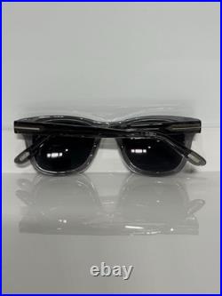 Tom Ford 5820 Crystal Gray Acetate Retro Custom Polarized Gray Sunglasses