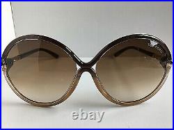 Tom Ford 63mm Brown Ombre Oversized Women's Sunglasses T1