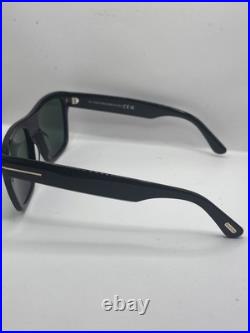 Tom Ford ALBERTO FT 1077 Shiny Black/Green (01N) Sunglasses Authentic Brand New