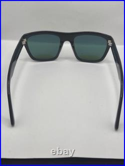 Tom Ford ALBERTO FT 1077 Shiny Black/Green (01N) Sunglasses Authentic Brand New