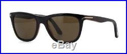 Tom Ford ANDREW TF500 05J Black & Havana Sunglasses Roviex Lens Size 54