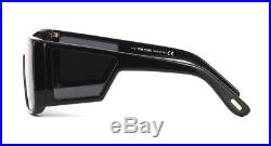 Tom Ford ATTICUS FT 0710 Black/Smoke (01A) Sunglasses