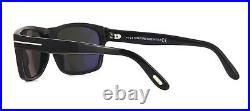 Tom Ford AUGUST FT 0678 Shiny Black/Grey Polarised (01D) Sunglasses