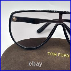 Tom Ford Achilles Sunglasses FT1182 01A 138mm Black / Smoke Lens