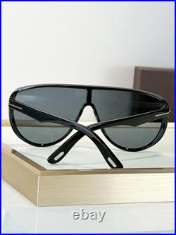 Tom Ford Achilles TF1182 Shiny Black-framed Men's Sunglasses 145