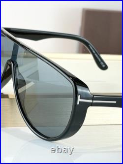 Tom Ford Achilles TF1182 Shiny Black-framed Men's Sunglasses 145