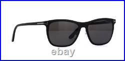 Tom Ford Alasdhair FT0526 526 02A Matte Black Sunglasses Sonnenbrille Grey Lens