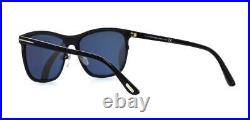 Tom Ford Alasdhair FT0526 526 02A Matte Black Sunglasses Sonnenbrille Grey Lens