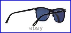 Tom Ford Alasdhair FT0526 526 02A Matte Black Sunglasses Sonnenbrille Grey Lens