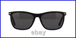 Tom Ford Alasdhair FT0526 526 02A Matte Black Sunglasses Sonnenbrille Grey Lens