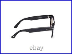 Tom Ford Alberto FT1077 N 01D Shiny Black Smoke Polarized 55 mm Men's Sunglasses