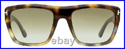 Tom Ford Alberto Sunglasses TF1077 55G Havana-Gray Ombre 55mm FT1077