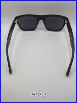 Tom Ford Alberto TF1077 01D Alberto Sunglasses Shiny Black Smoke Polarized