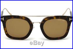 Tom Ford Alex-02 TF0541 52E Dark Havana / Brown 51mm Sunglasses