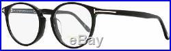 Tom Ford Alternative Fit Eyeglasses TF5524F 001 Shiny Black 52mm FT5524
