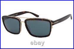 Tom Ford Anders 780 52N Tortoise Gold Men's Sunglasses Blue Lens 58-17-140 WCase