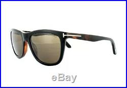 Tom Ford Andrew TF 500 05J Black Brown Roviex Havana Men Sunglasses 54mm FT0500