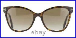 Tom Ford Ani TF844 52H Tortoise Polarized Cat Eye Sunglasses Frame 58-18-140 sd