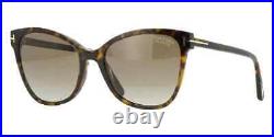 Tom Ford Ani TF844 52H Tortoise Polarized Cat Eye Sunglasses Frame 58-18-140 sd