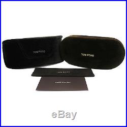 Tom Ford Anoushka Authentic Sunglasses TF371 Black 01B 57mm Cateye withCase