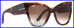 Tom Ford Anoushka TF 371 53F Havana/Brown Cat Eye Women's Sunglasses