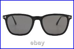 Tom Ford Arnaud-02 625-F 01D Black Polarized Men's Sunglasses 56-20-145 WithCase