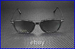 Tom Ford Arnaud-02 FT0625 01D Shiny Black Smoke Polarized 53 mm Men's Sunglasses