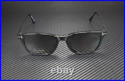 Tom Ford Arnaud-02 FT0625 01D Shiny Black Smoke Polarized 53 mm Men's Sunglasses
