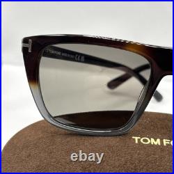 Tom Ford Aslan Sunglasses TF1175 55A Havana/Gray 56mm Brand New Authentic